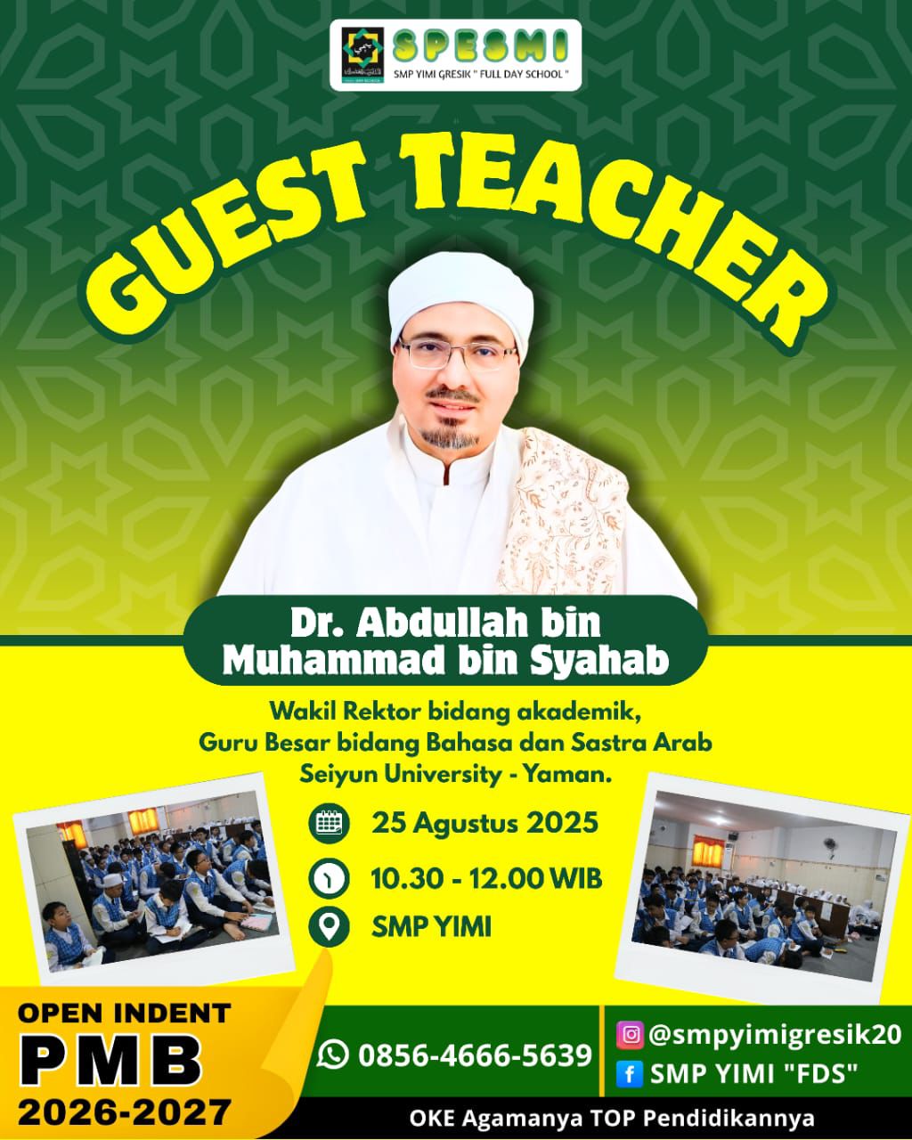 Guest Teacher
